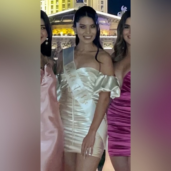 Tati Dress Cinq a sept silk mini dress white - Picture 5 of 5